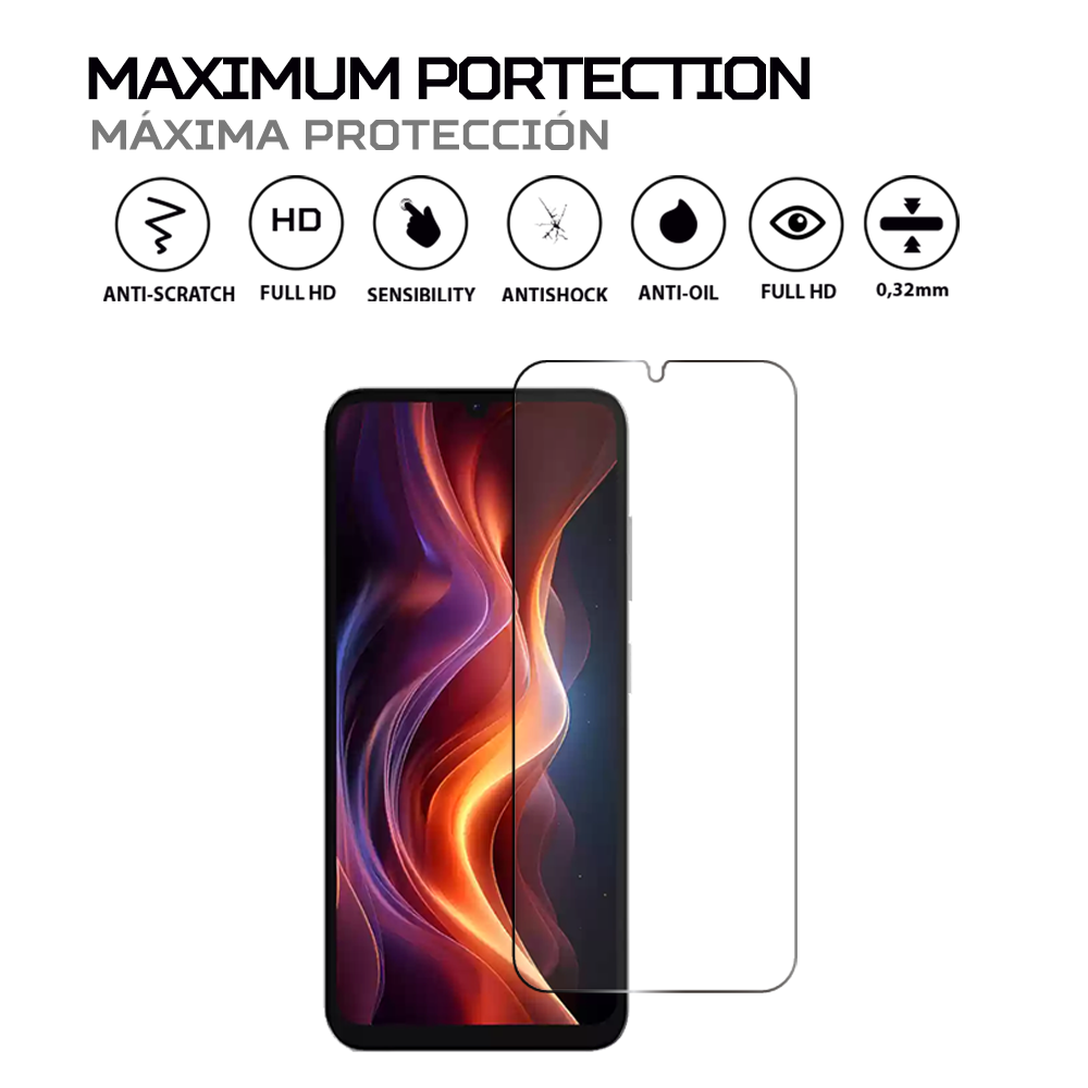 ANTISHOCK Screen protector for lava yuva smart - Bild 2 von 6
